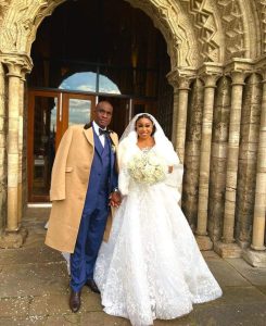 [PHOTOS] Seasoned Nigerian Actress Married Longtime Fiance in the UK.