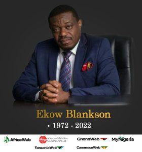 Ghanaian actor Ekow Blackson To Be Buried On December 17, 2022 [DETAILS] 