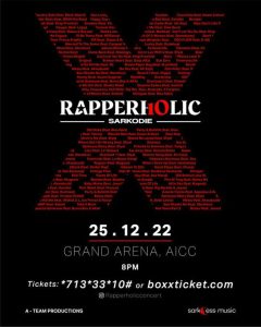 All You Need To Know About Rapperholic X - Date, Tickets Process, Line Up and Venue