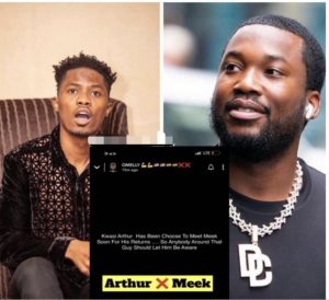 Meek Mill's Brother Confirms Kwesi Arthur Collab As Proposed By Shatta Wale