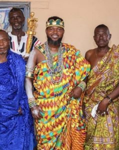 Half of Music Group "Dunsin" Enstooled as a Sub-Chied In Manya Krobo 