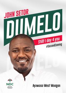 John Dumelo Goes Back To Ayawaso West Wuogon Parliamentary Seat Contest