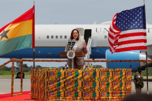 U.S Vice President, Kamala Harris pledges support for African innovation in Ghana